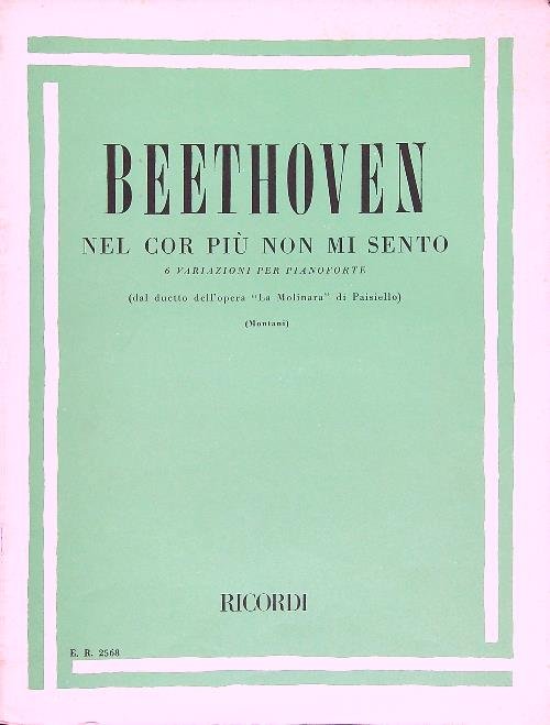 Beethoven - Nel cor piu' non mi sento