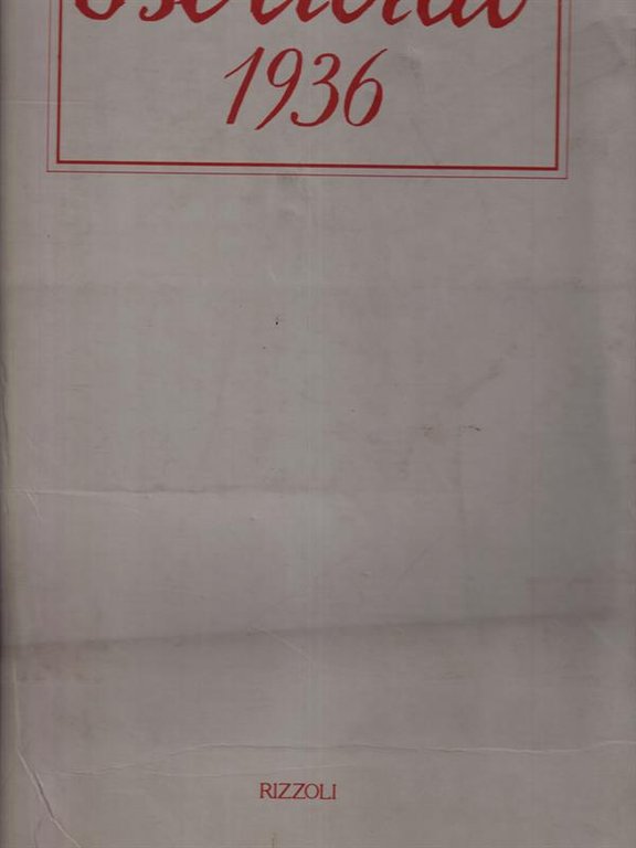 Bertoldo annata completa 1936 - riproduzione fotolitografica