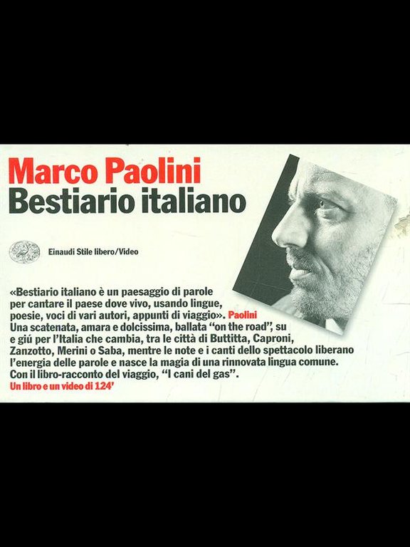 Bestiario italiano. Libro + VHS