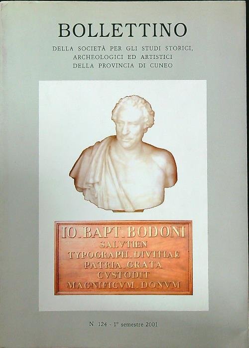 Bollettino societa' studi storici 124/2001