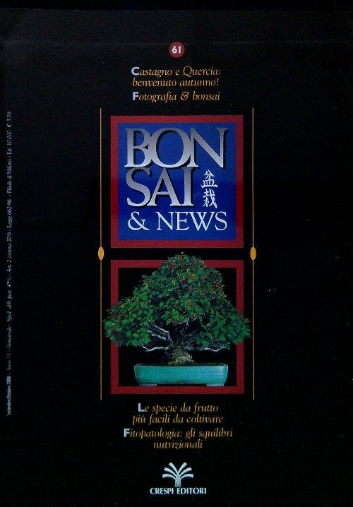 Bonsai & News 61, Settembre Ottobre 2000
