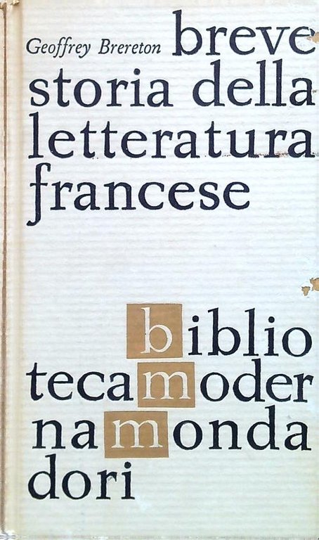 Breve storia della letteratura francese