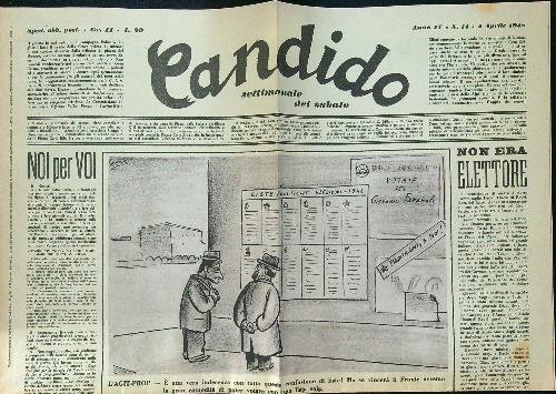 Candido 4 aprile 1948