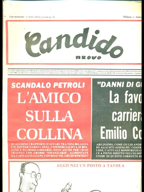 Candido n 10 - 12 marzo 1981