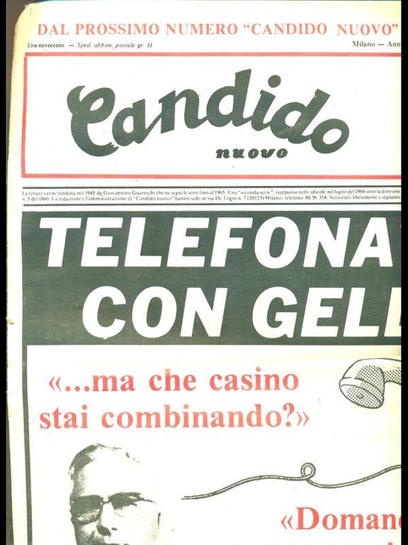 Candido n 22 - 4 giugno 1981