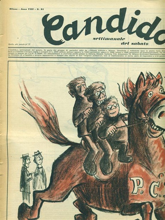 Candido n.31 - 3 agosto 1952