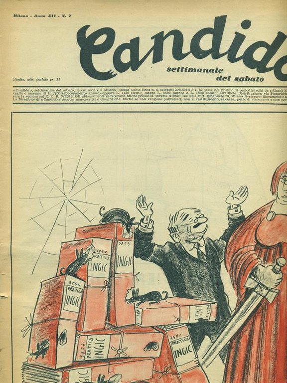 Candido n.7 - 12 febbraio 1956