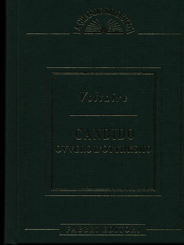 Candido ovvero l'ottimismo