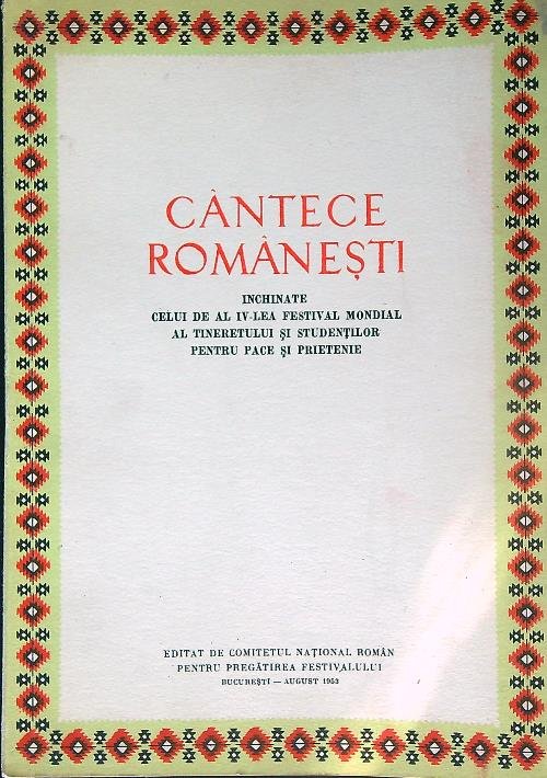 Cantece romanesti inchinate celui de al IV lea festival mondial