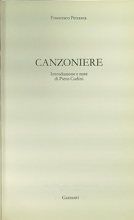 Canzoniere