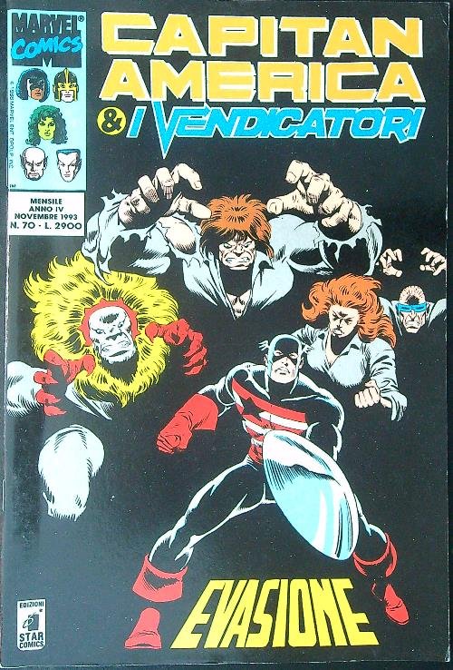 Capitan America & i vendicatori 70 / Novembre 1993