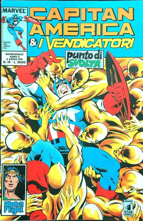 Capitan America & i Vendicatori n. 19/aprile 1991