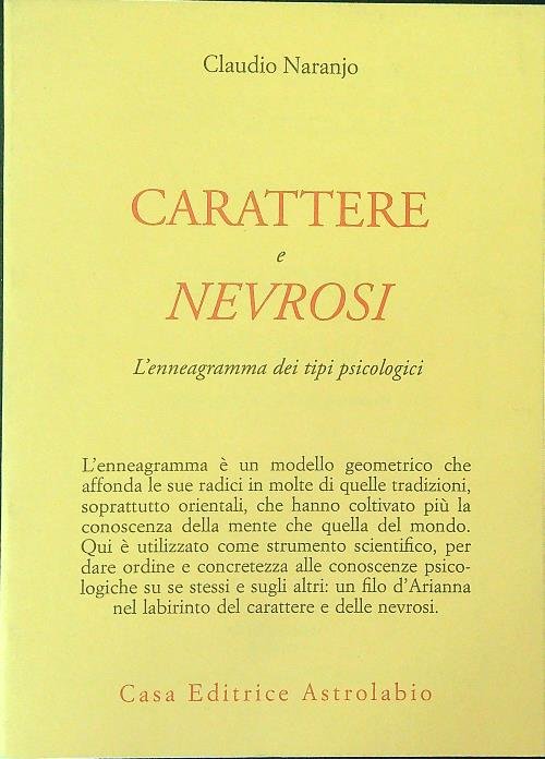 Carattere e nevrosi