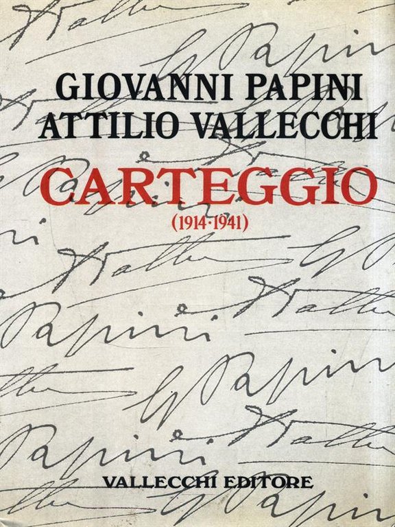 Carteggio 1914-1941
