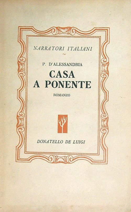 Casa a Ponente