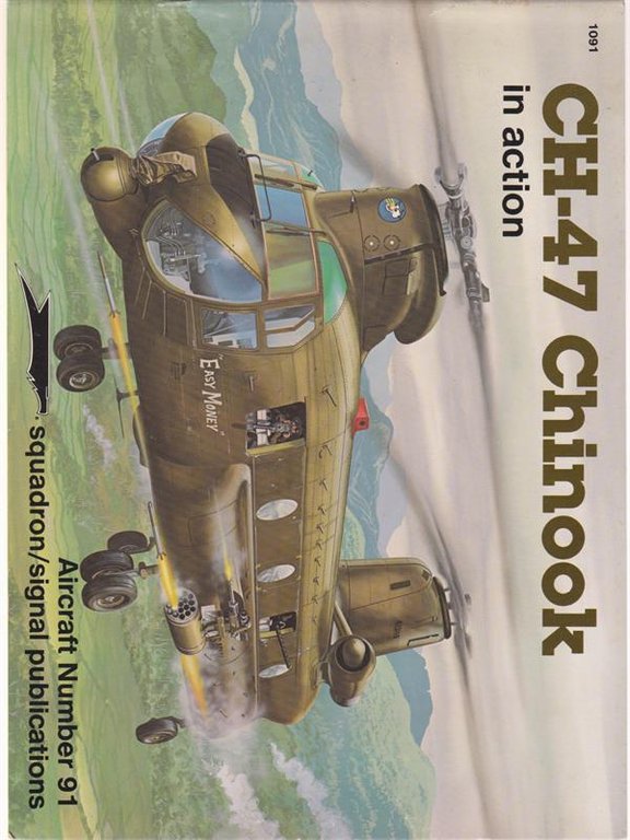 CH-47 Chinook in action. Aircraft Number 91