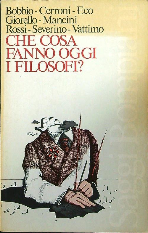 Che cosa fanno oggi i filosofi?