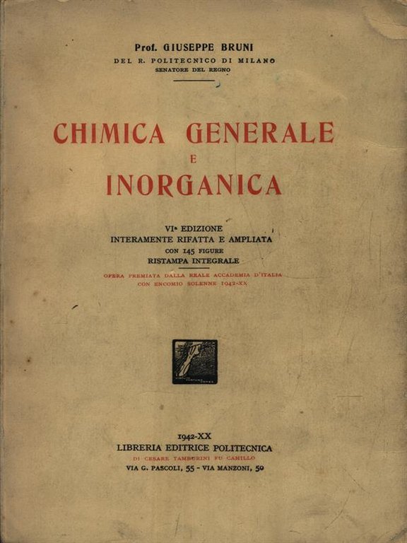 Chimica generale e inorganica