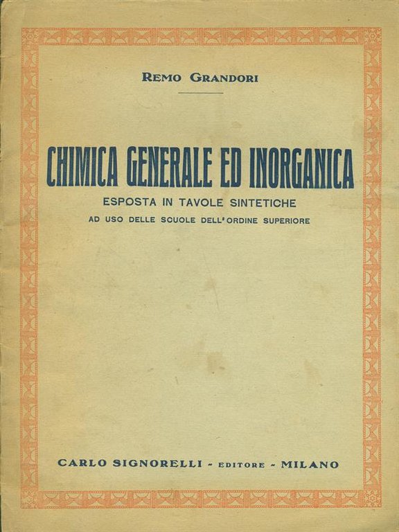 Chimica generale ed inorganica