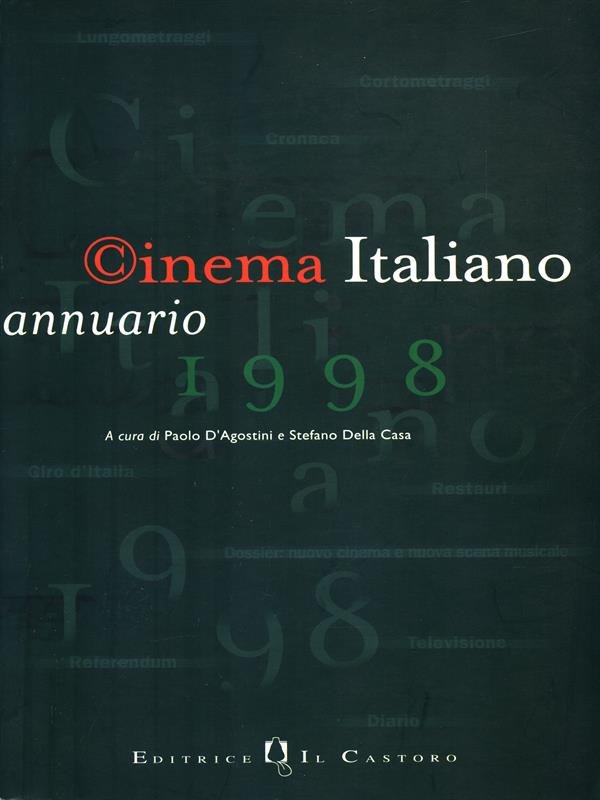 Cinema italiano annuario 1998 | Immagine principale