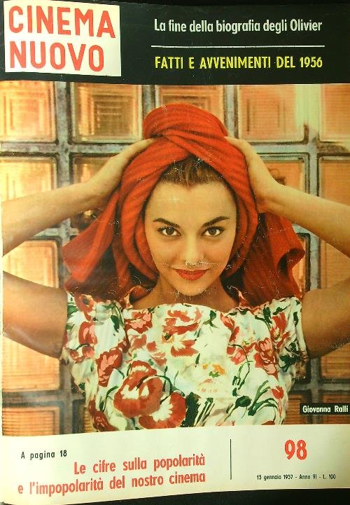 Cinema Nuovo 98-109/gennaio-giugno 1957 | Immagine Gallery 2