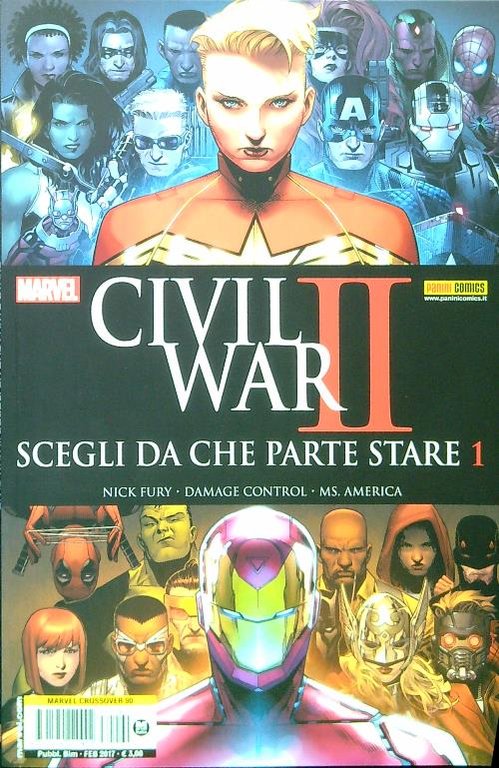 Civil War II: scegli da che parte stare 1