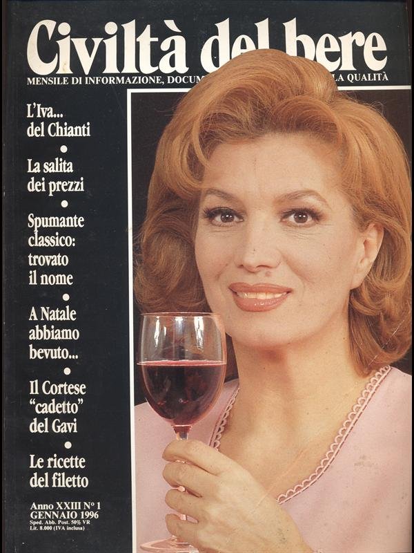 Civilta' del bere Anno XXIII n.1 Gennaio 1996 | Immagine principale