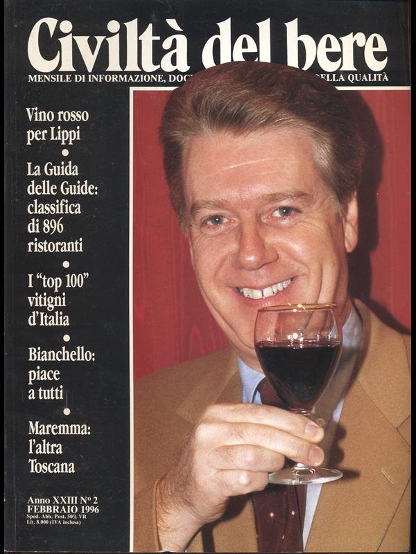 Civilta' del bere anno XXIII n.2 FEbbraio 1996 | Immagine principale