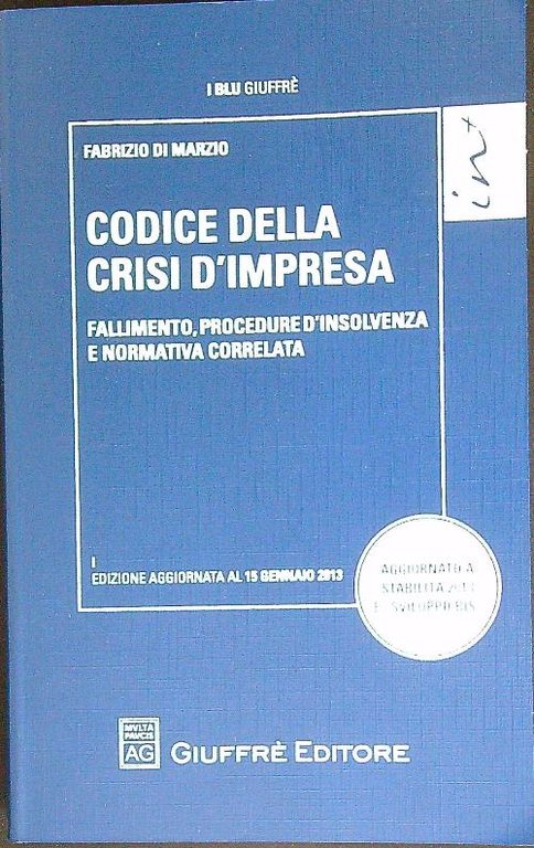 Codice della crisi d'impresa