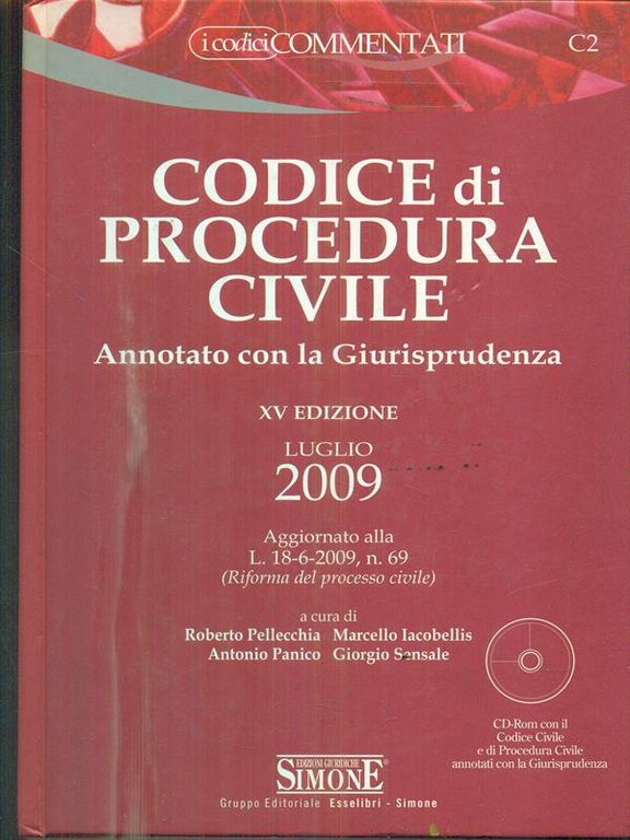 Codice di procedura civile. Annotato con la giurisprudenza. Con CD-ROM