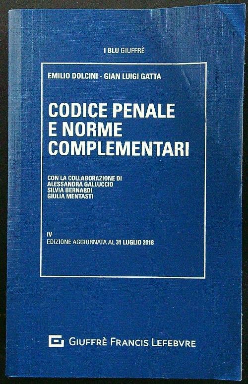 Codice penale e norme complementari