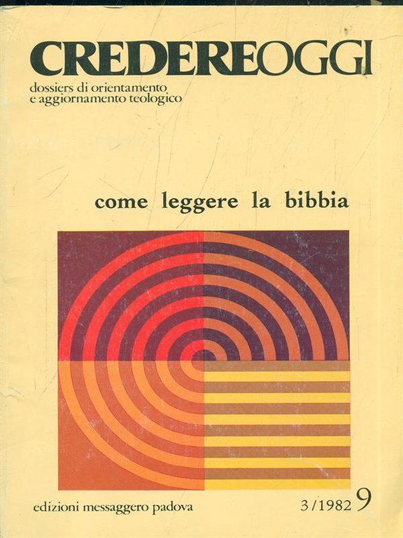 Come leggere la Bibbia - anno II, n. 3/1982