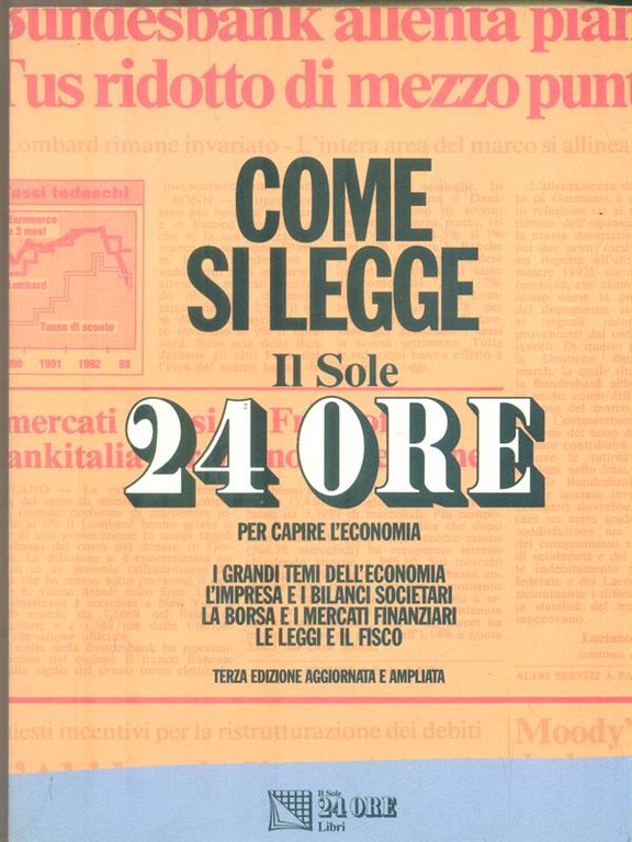 Come si legge Il Sole 24 Ore. Con videocassetta