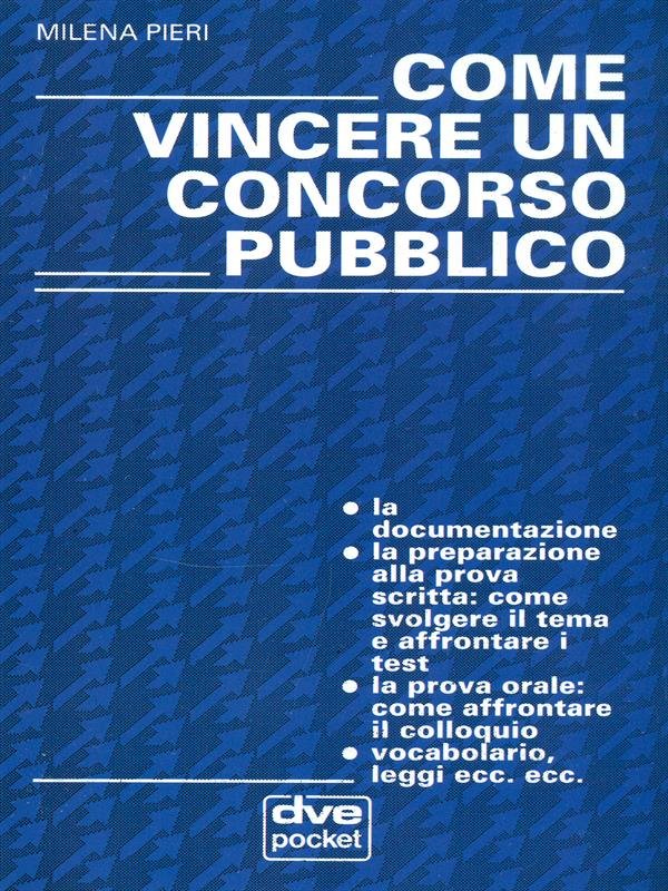 Come vincere un concorso pubblico