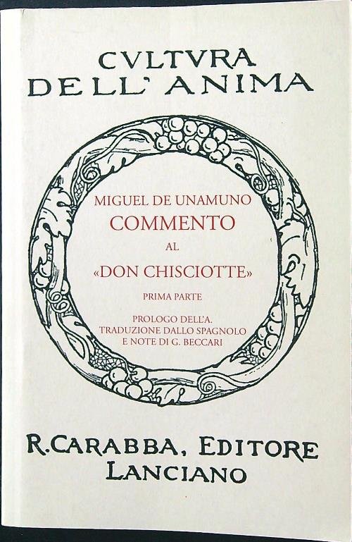 Commento al Don Chisciotte prima parte