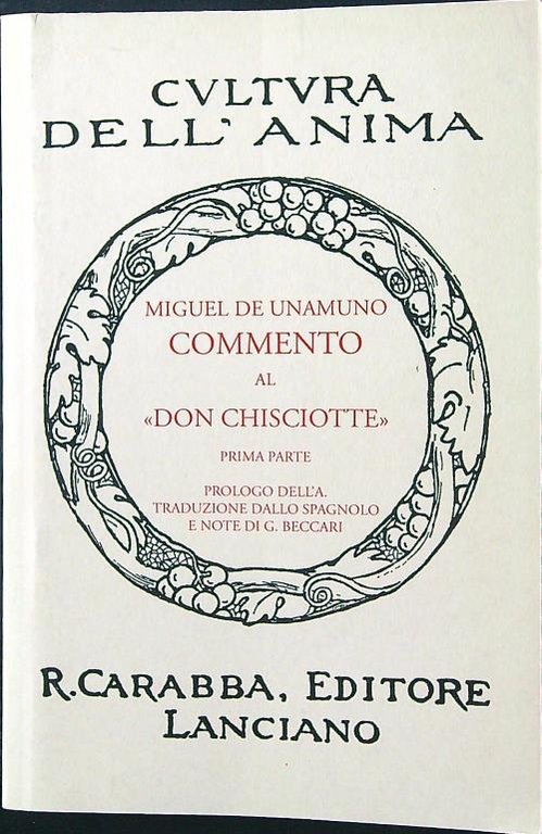 Commento al Don Chisciotte prima parte