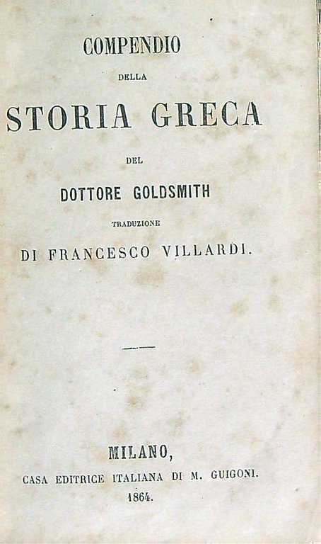 Compendio della storia greca