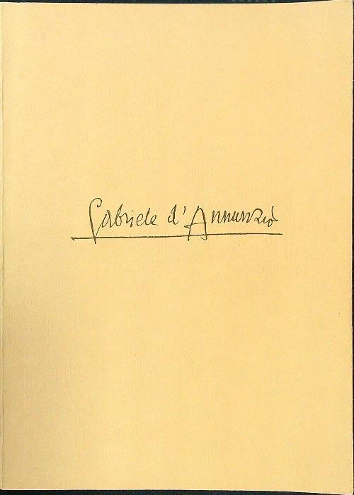 Compendio di annotazioni dannunziane | Immagine principale