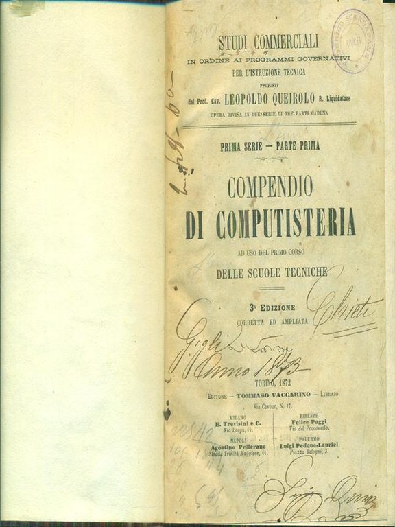 Compendio di computisteria