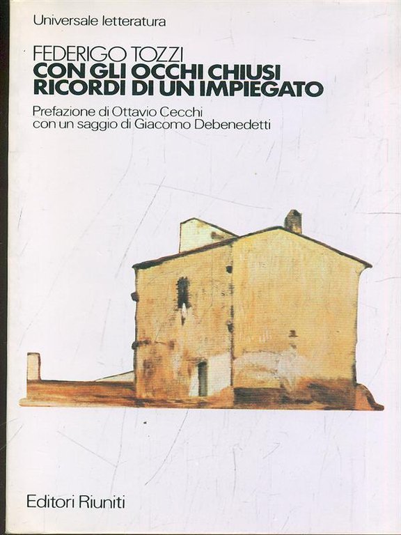 Con gli occhi chiusi Ricordi di un impiegato