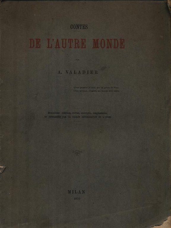 Contes de l'autre monde
