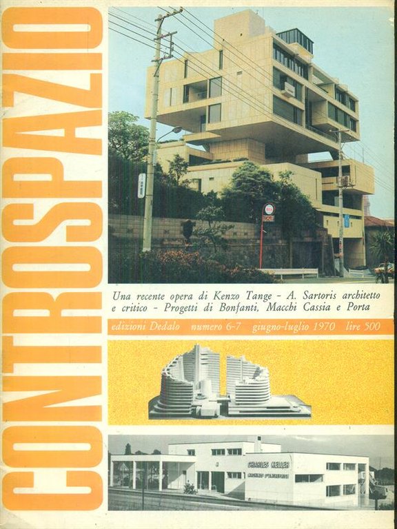 Controspazio 6-7 / giugno-luglio 1970