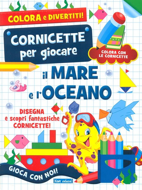 Cornicette per giocare Il mare e l'oceano