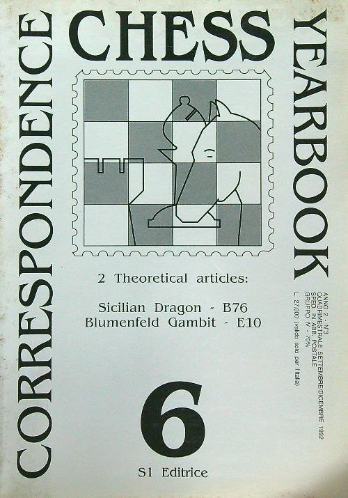 Correspondence chess yearbook 6