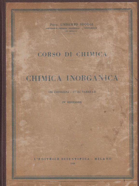 Corso di Chimica - Chimica Inorganica