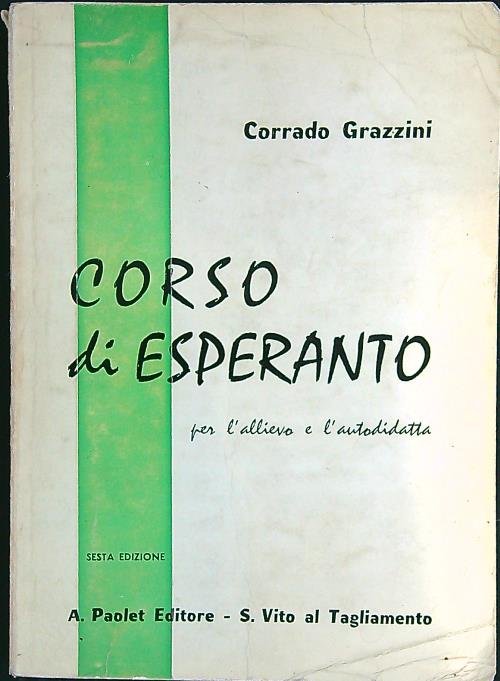 Corso di Esperanto per l'allievo e l'autodidatta