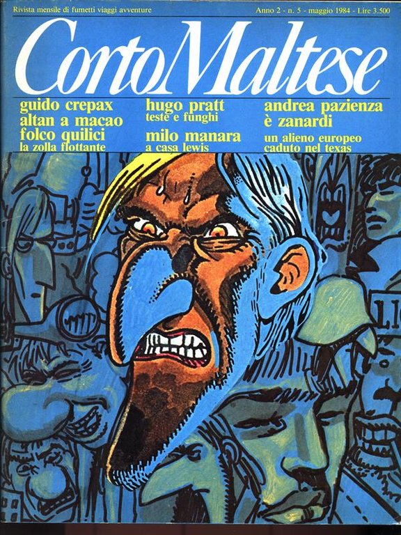 Corto Maltese - Anno 2 n. 5 maggio 1984