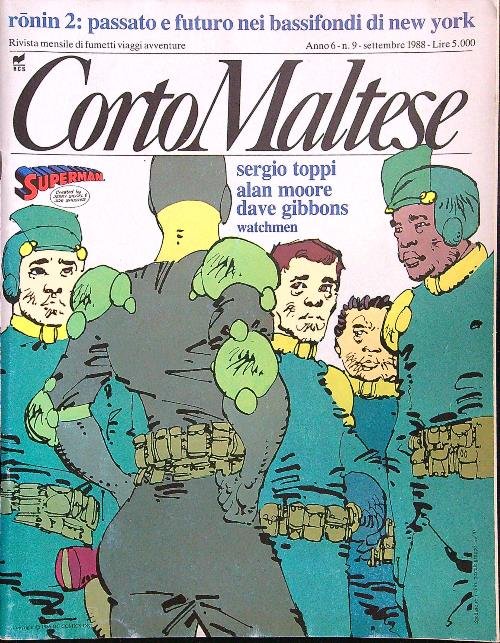 Corto Maltese n.9 settembre 1988