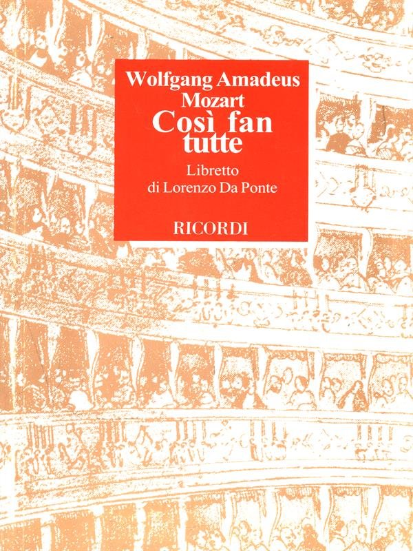 Cosi' fan tutte. Wolfgang Amadeus Mozart | Immagine principale