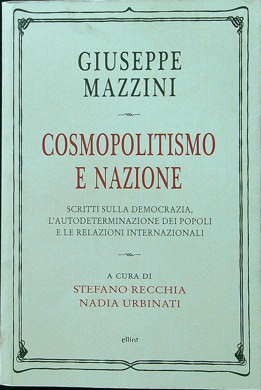 Cosmopolitismo e nazione | Immagine principale